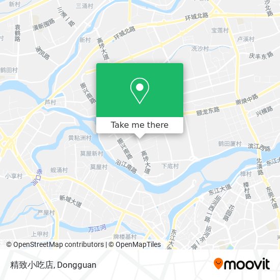 精致小吃店 map