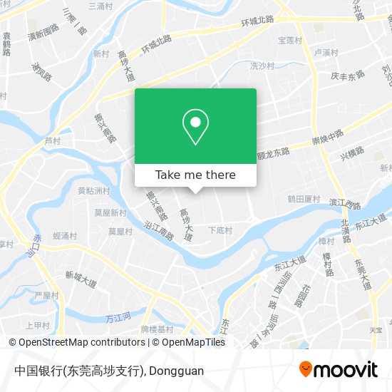 中国银行(东莞高埗支行) map