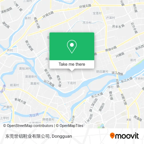 东莞世锠鞋业有限公司 map