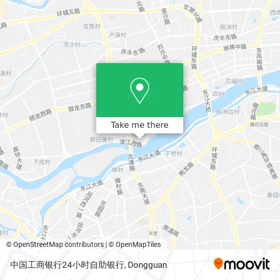 中国工商银行24小时自助银行 map