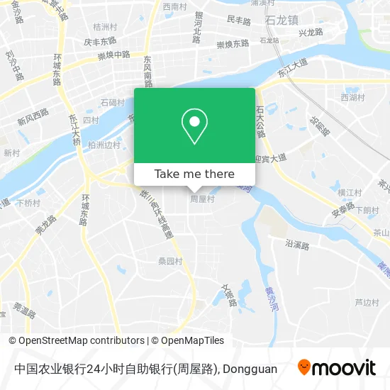 中国农业银行24小时自助银行(周屋路) map