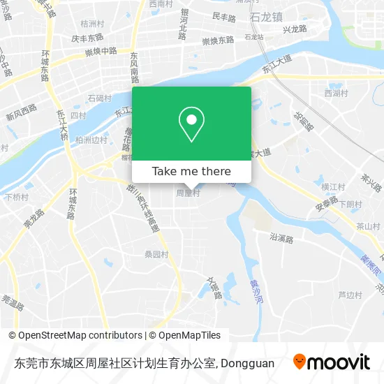东莞市东城区周屋社区计划生育办公室 map