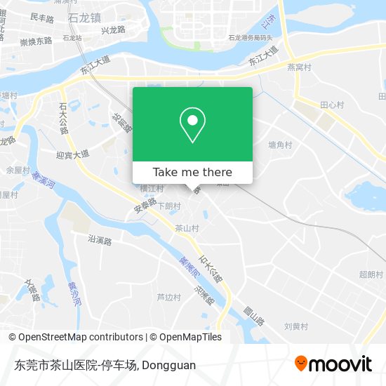 东莞市茶山医院-停车场 map