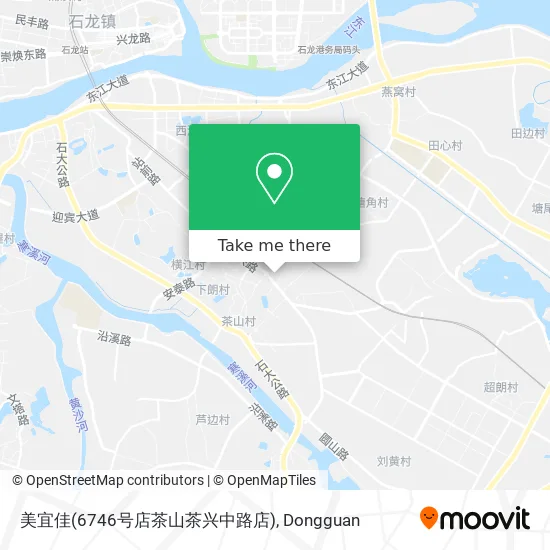 美宜佳(6746号店茶山茶兴中路店) map