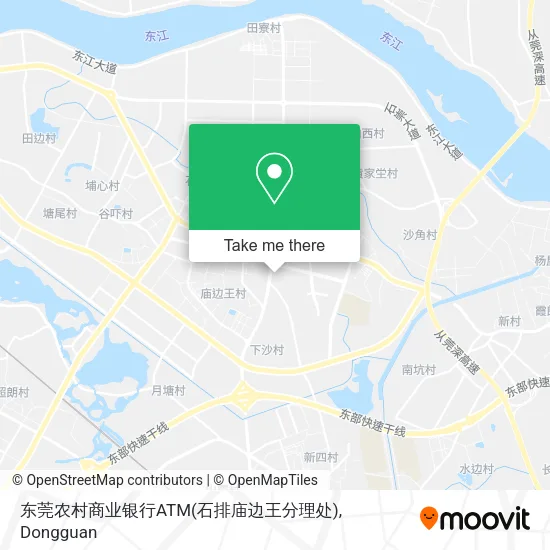 东莞农村商业银行ATM(石排庙边王分理处) map
