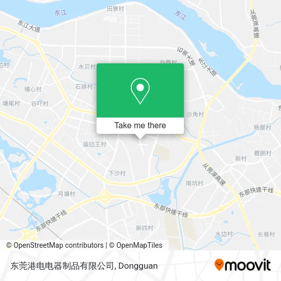 东莞港电电器制品有限公司 map