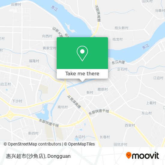 惠兴超市(沙角店) map