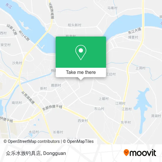 众乐水族钓具店 map