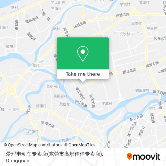 爱玛电动车专卖店(东莞市高埗佳佳专卖店) map