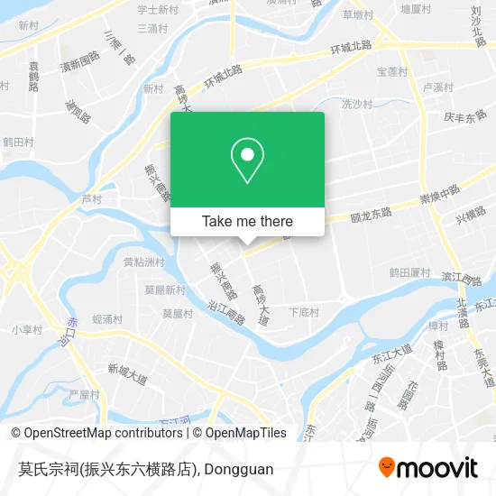 莫氏宗祠(振兴东六横路店) map