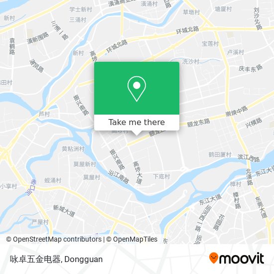 咏卓五金电器 map