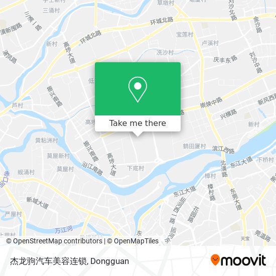 杰龙驹汽车美容连锁 map