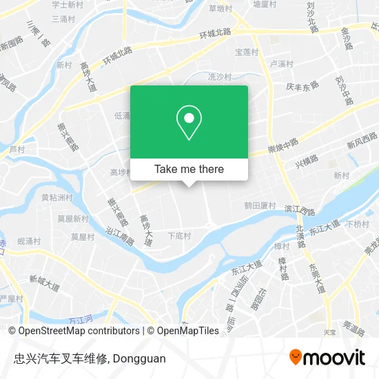 忠兴汽车叉车维修 map