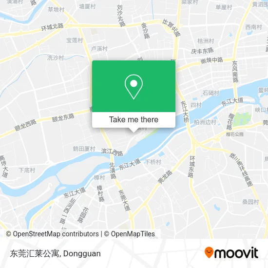 东莞汇莱公寓 map
