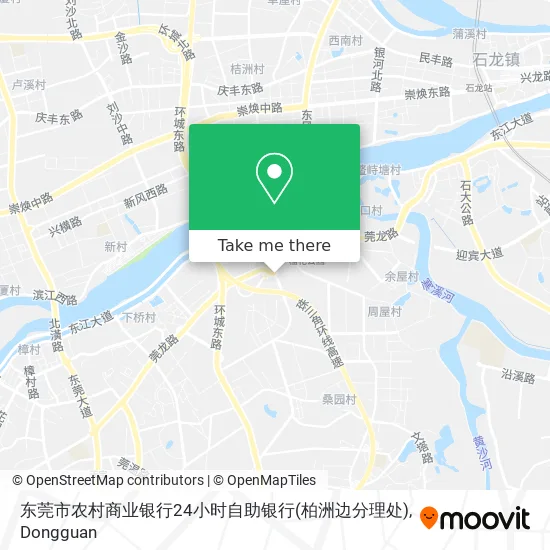 东莞市农村商业银行24小时自助银行(柏洲边分理处) map