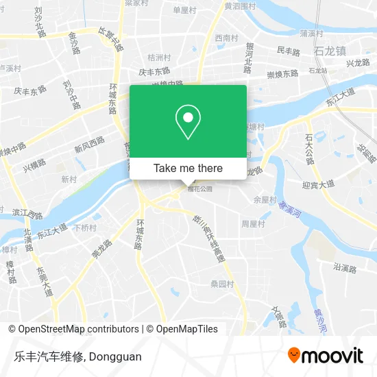 乐丰汽车维修 map