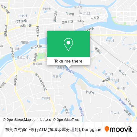 东莞农村商业银行ATM(东城余屋分理处) map