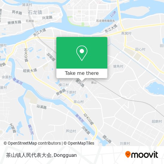 茶山镇人民代表大会 map