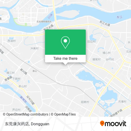 东莞康兴药店 map