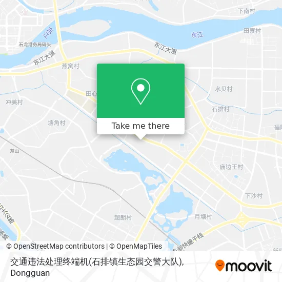 交通违法处理终端机(石排镇生态园交警大队) map