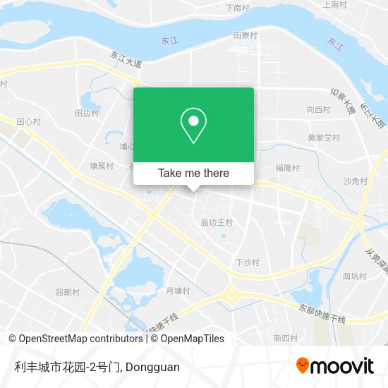 利丰城市花园-2号门 map