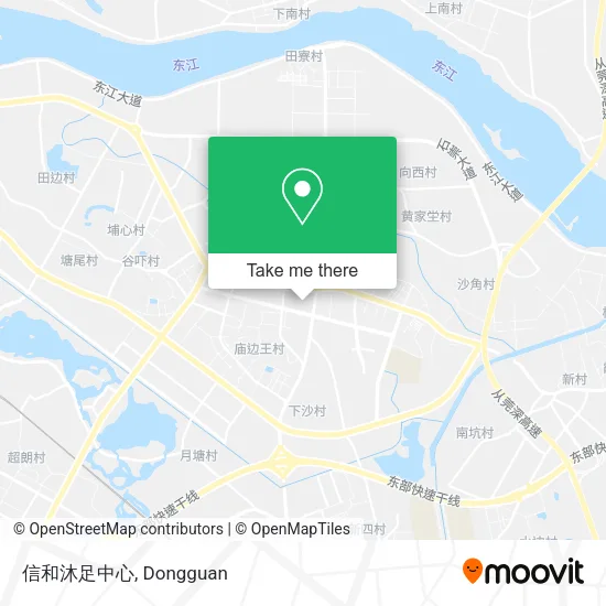 信和沐足中心 map