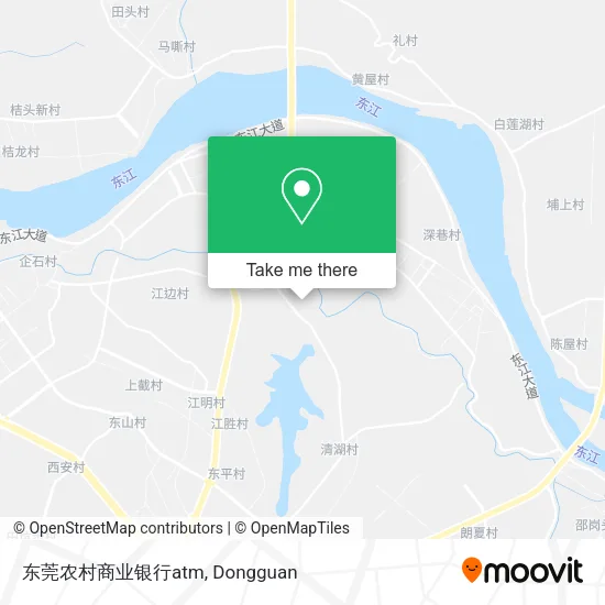 东莞农村商业银行atm map