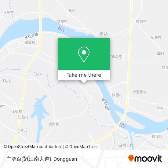 广源百货(江南大道) map