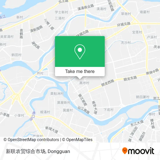 新联农贸综合市场 map