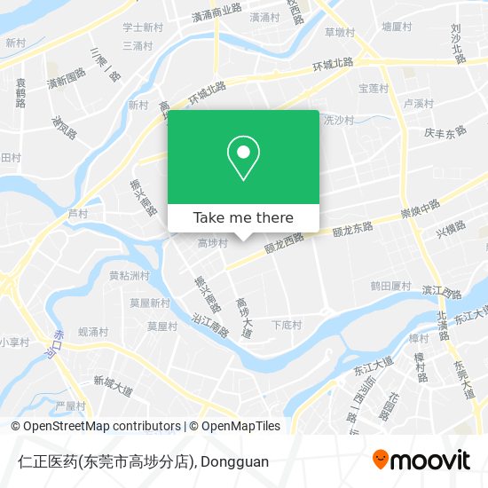 仁正医药(东莞市高埗分店) map