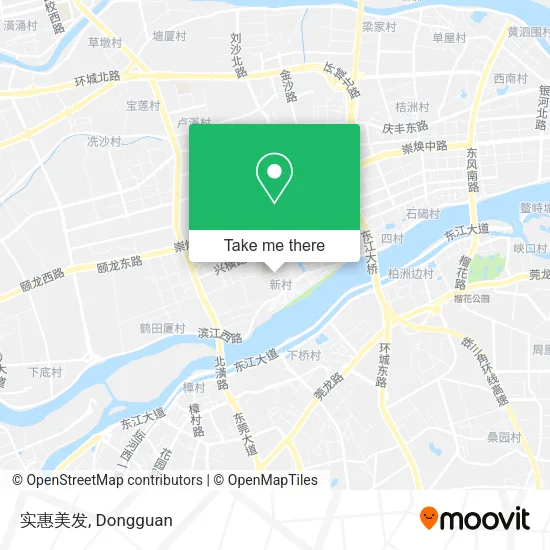 实惠美发 map