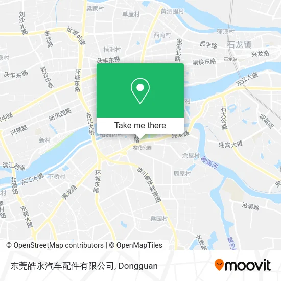 东莞皓永汽车配件有限公司 map