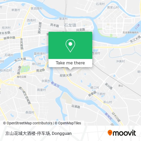 京山花城大酒楼-停车场 map