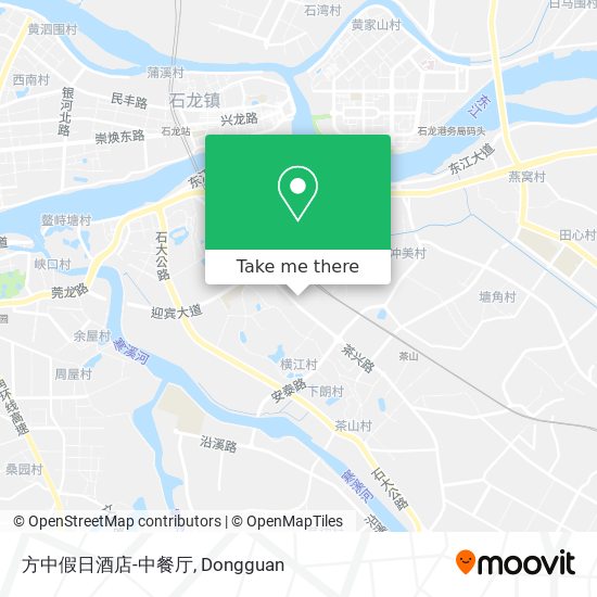 方中假日酒店-中餐厅 map