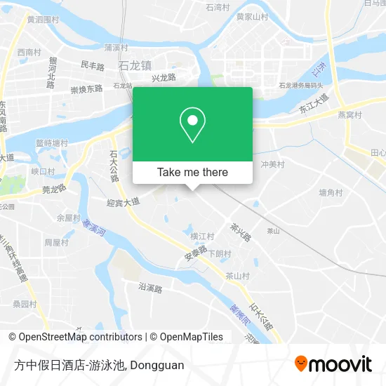 方中假日酒店-游泳池 map