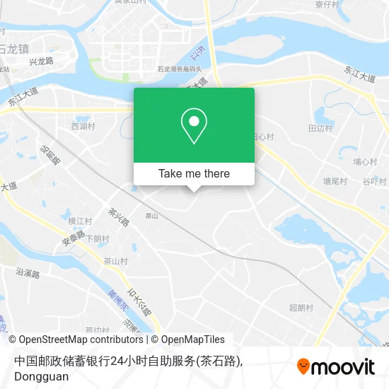 中国邮政储蓄银行24小时自助服务(茶石路) map