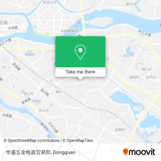 华盛五金电器贸易部 map