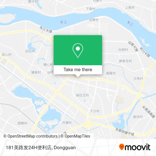 181美路发24H便利店 map