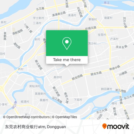 东莞农村商业银行atm map
