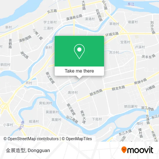 金展造型 map