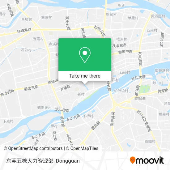 东莞五株人力资源部 map