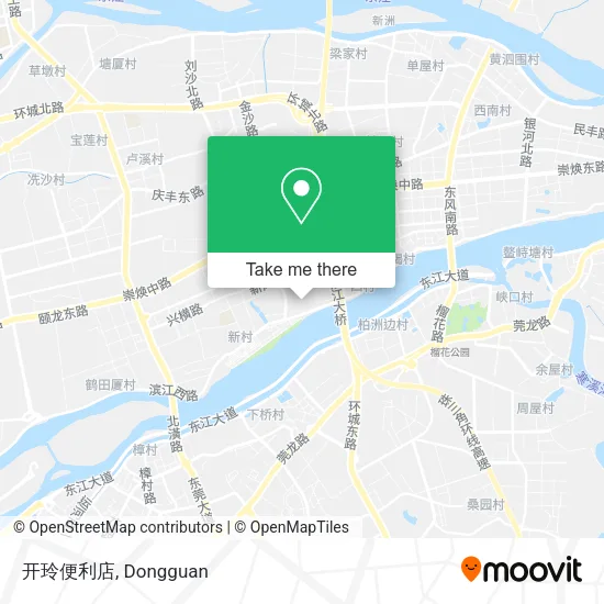开玲便利店 map