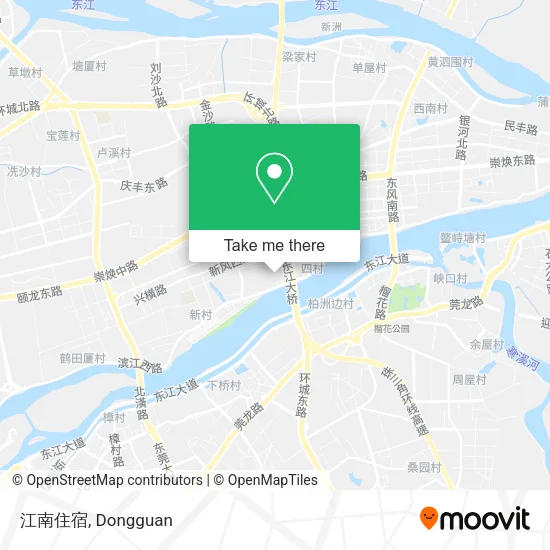 江南住宿 map