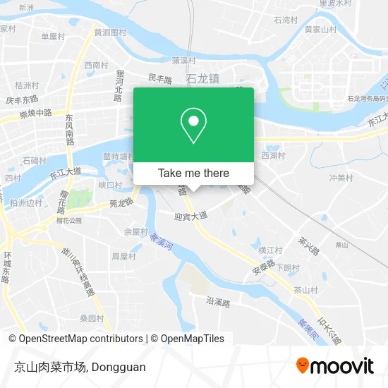 京山肉菜市场 map