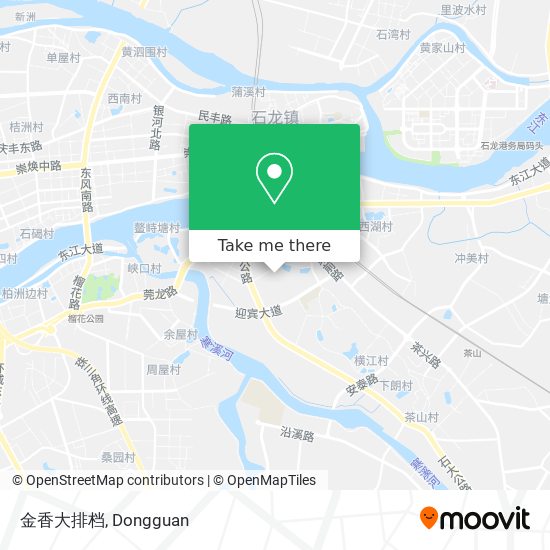 金香大排档 map