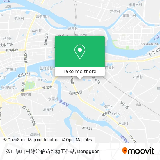 茶山镇山村综治信访维稳工作站 map