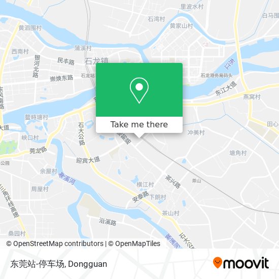 东莞站-停车场 map