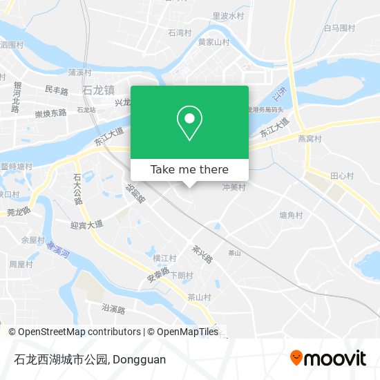 石龙西湖城市公园 map