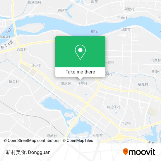 新村美食 map