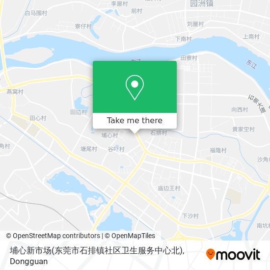 埔心新市场(东莞市石排镇社区卫生服务中心北) map